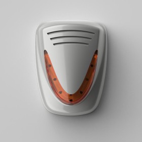 Sirena alarma de exterior Venitem MURANO L SG Silver gray, design I...