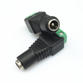 Conector de alimentare (MAMA), 12V, cu surub, 5.5*2.1mm, LN-CT02G, ...