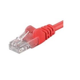 Patchcord UTP RJ45-RJ45 Cat.5e 0.25m rosu, UTP-5E-0.25-R, pachcord ...