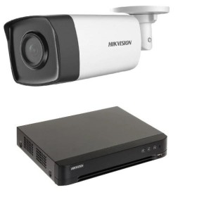 Kit supraveghere video 2MP Hikvision. Kitul contine: 2 x camere DS-...