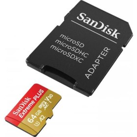 Card de Memorie MicroSDXC SanDisk, 64GB, UHS-I, Class 10, 80MB/s + ...