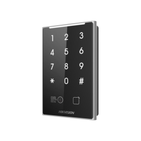 Cititor de proximitate cu tastatura si cod QR Hikvision DS-K1109DKB...