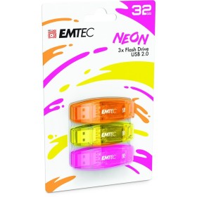 Memorie USB Flash Drive EMTEC, 32GB, USB 2.0, pachet de 3 buc - hik...