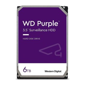 HDD Surveillance WD Purple 6TB SATA-III 5640RPM 256MB - hikvisionie...