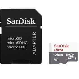 Card de Memorie MicroSDXC SanDisk , 128GB, Adaptor SD, Class 10 - h...